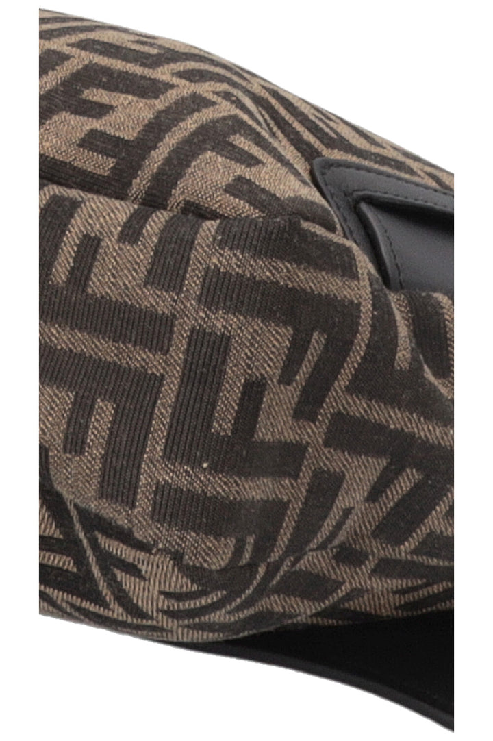FENDI Large Zucca Print Baguette Bag