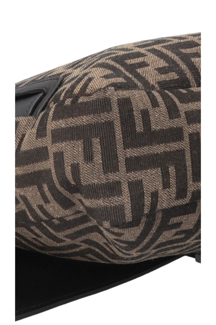 FENDI Large Zucca Print Baguette Bag