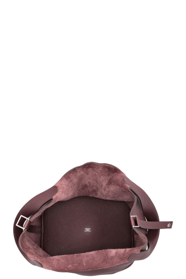 HERMÈS Picotin Lock 26 Clemence Bordeaux