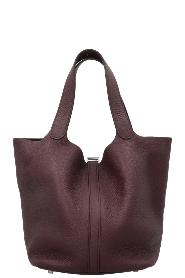 HERMÈS Picotin Lock 26 Clemence Bordeaux