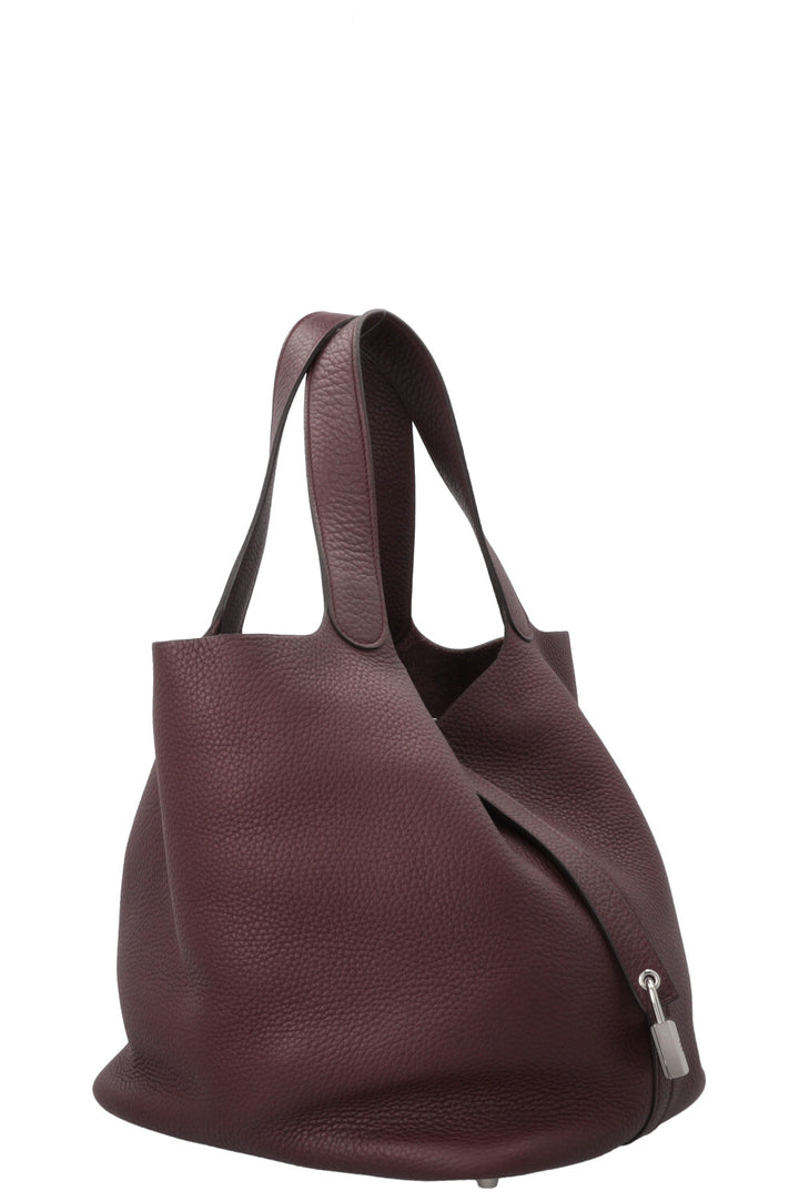 HERMÈS Picotin Lock 26 Clemence Bordeaux