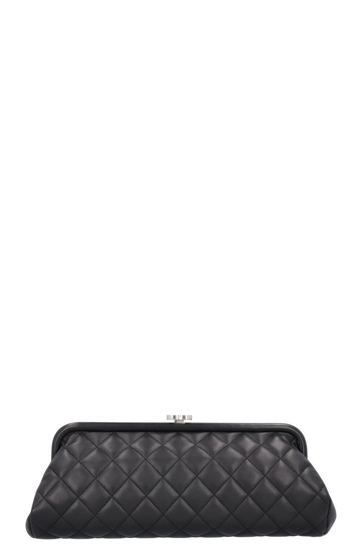 CHANEL Timeless CC Clutch Quilted Black