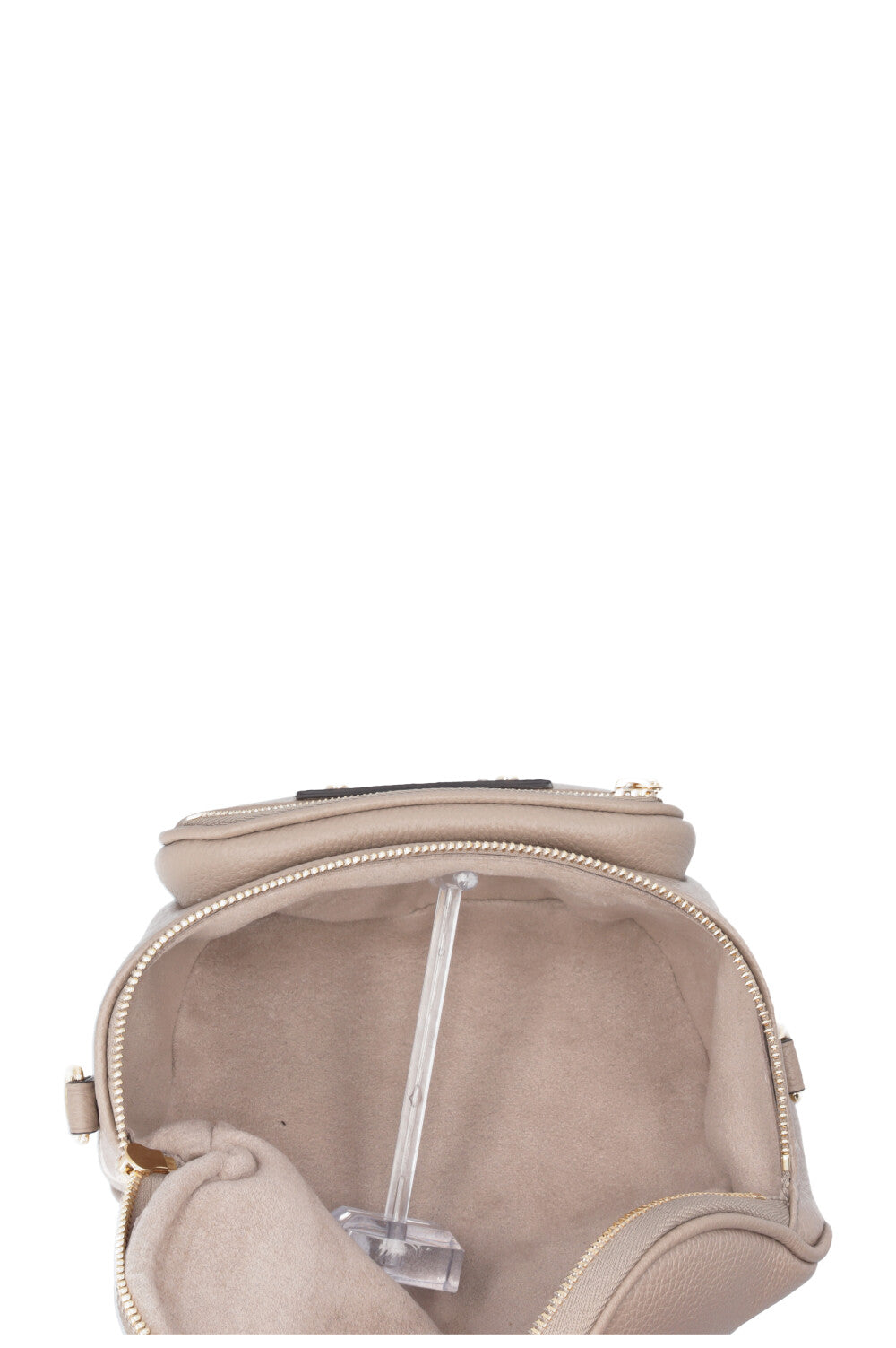 LOUIS VUITTON Mini Bum Bag Giant Monogram Taupe