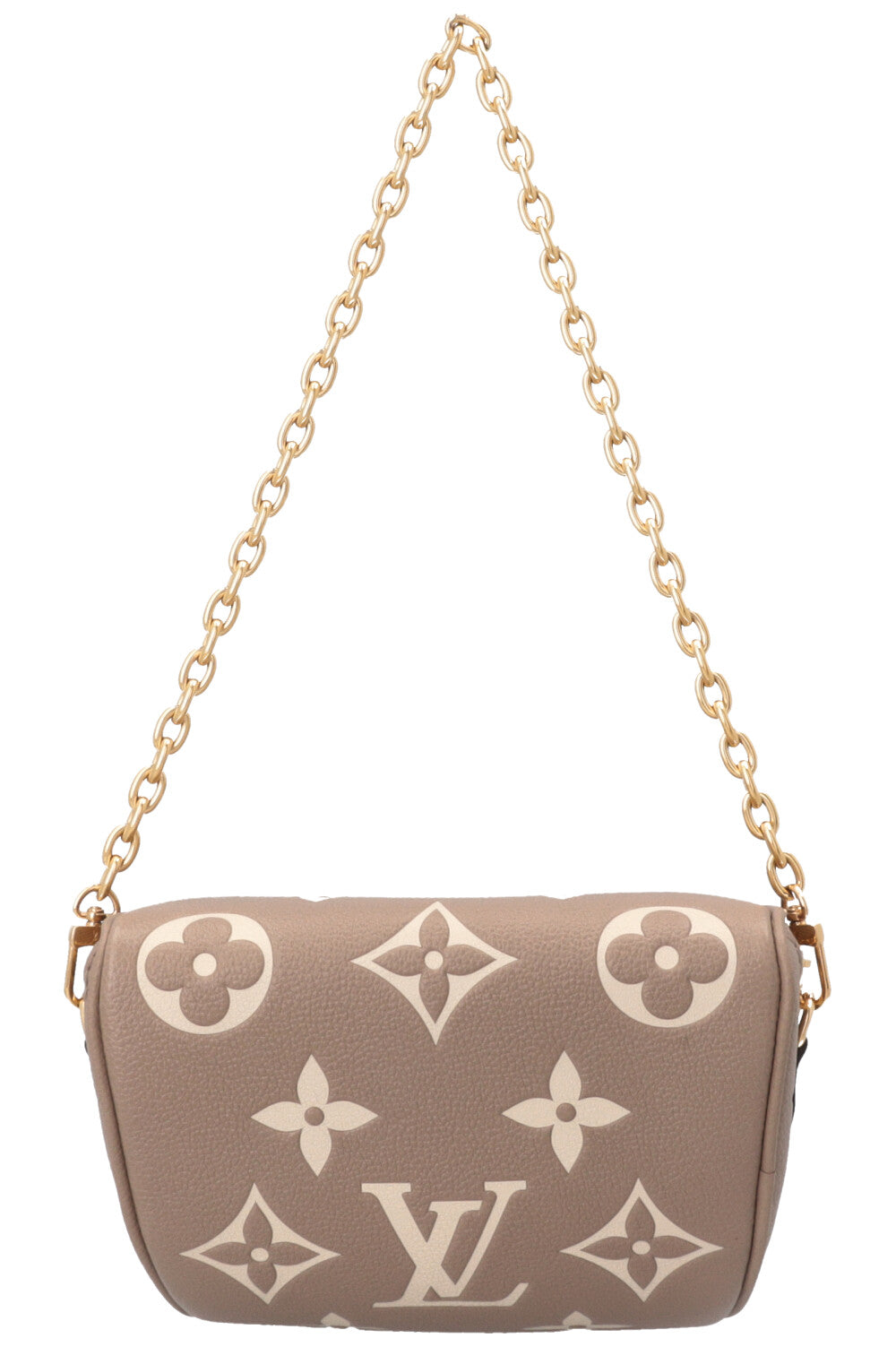 LOUIS VUITTON Mini Bum Bag Giant Monogram Taupe