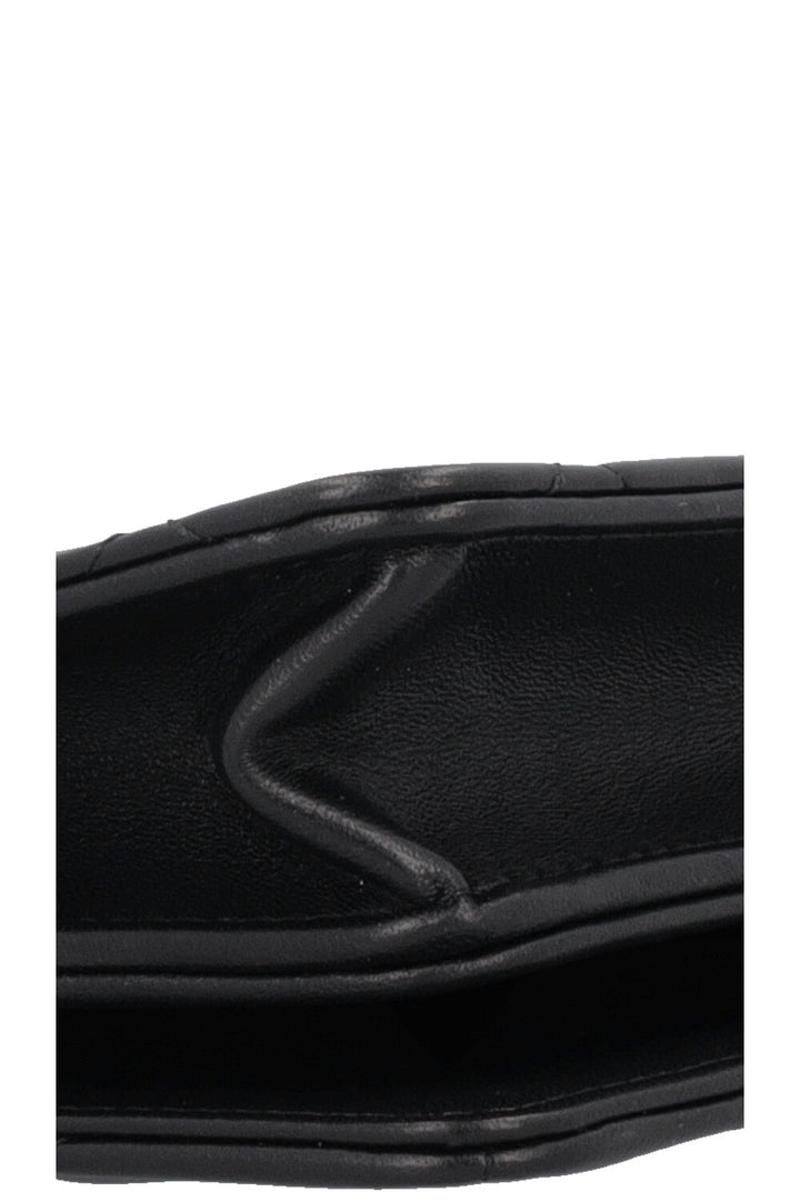 CHANEL Quilted CC Clutch Black