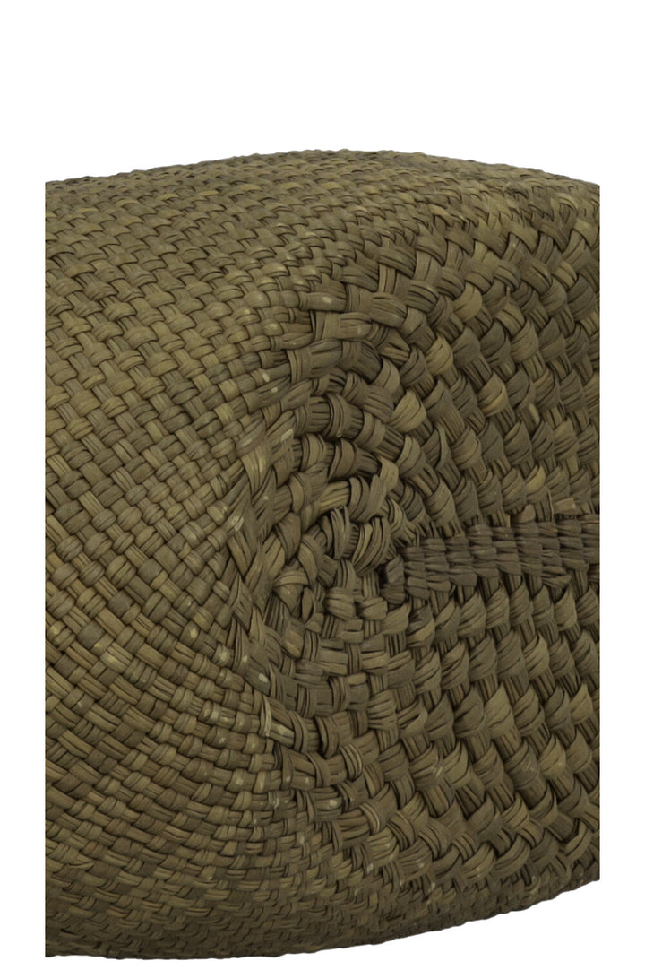 LOEWE Anagram Raffia Tote Bag Brown
