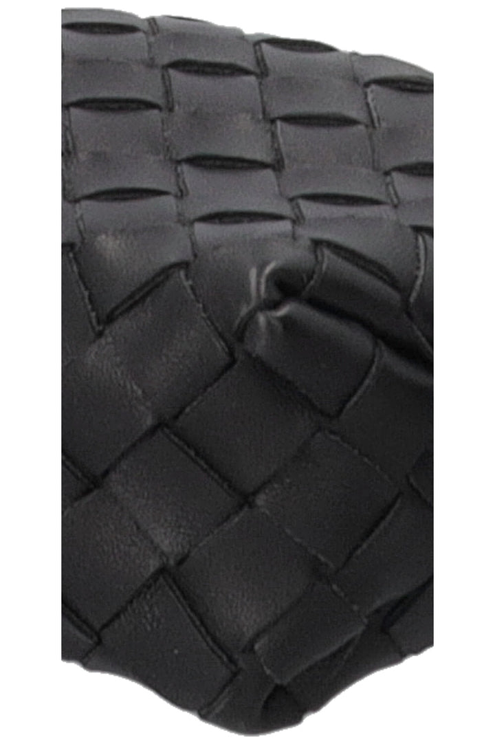 BOTTEGA VENETA Mini Loop Bag Intrecciato Sac noir