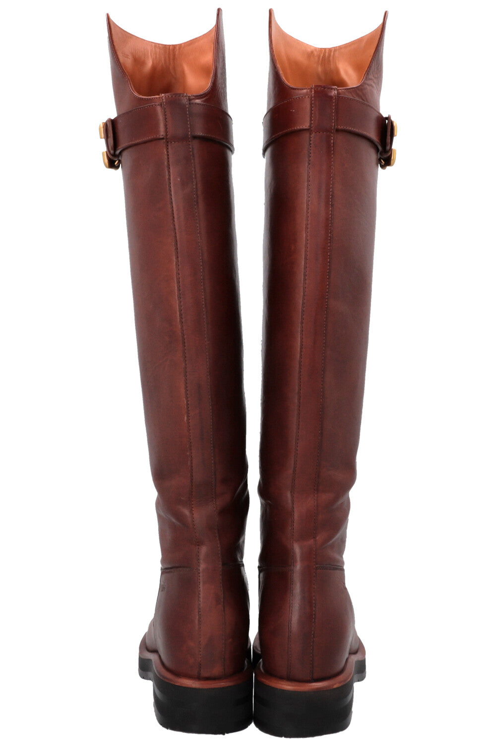 CHLOÉ Riding Boots Cognac