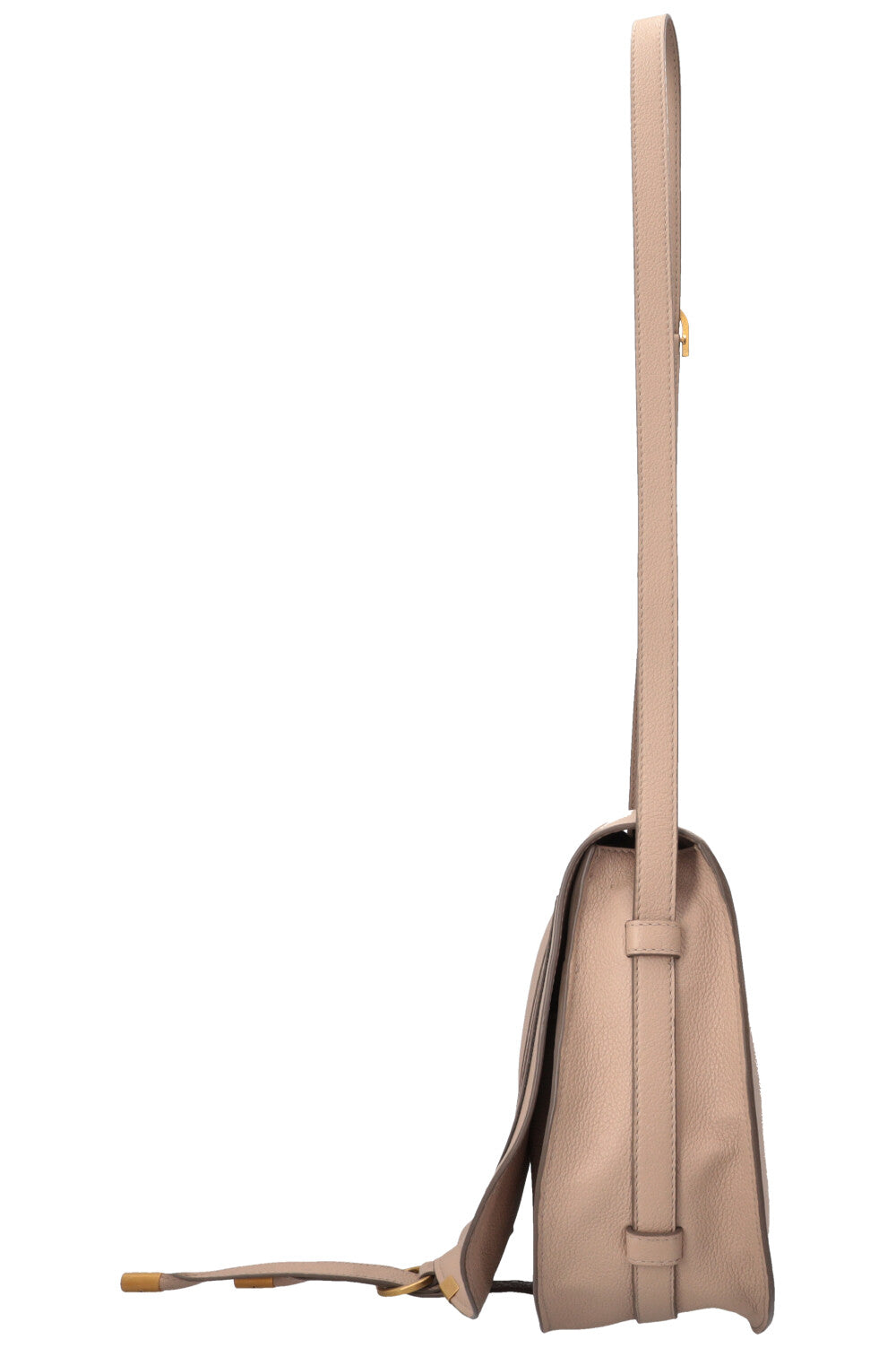 CHLOÉ Marcie Crossbody Bag Leather Grey