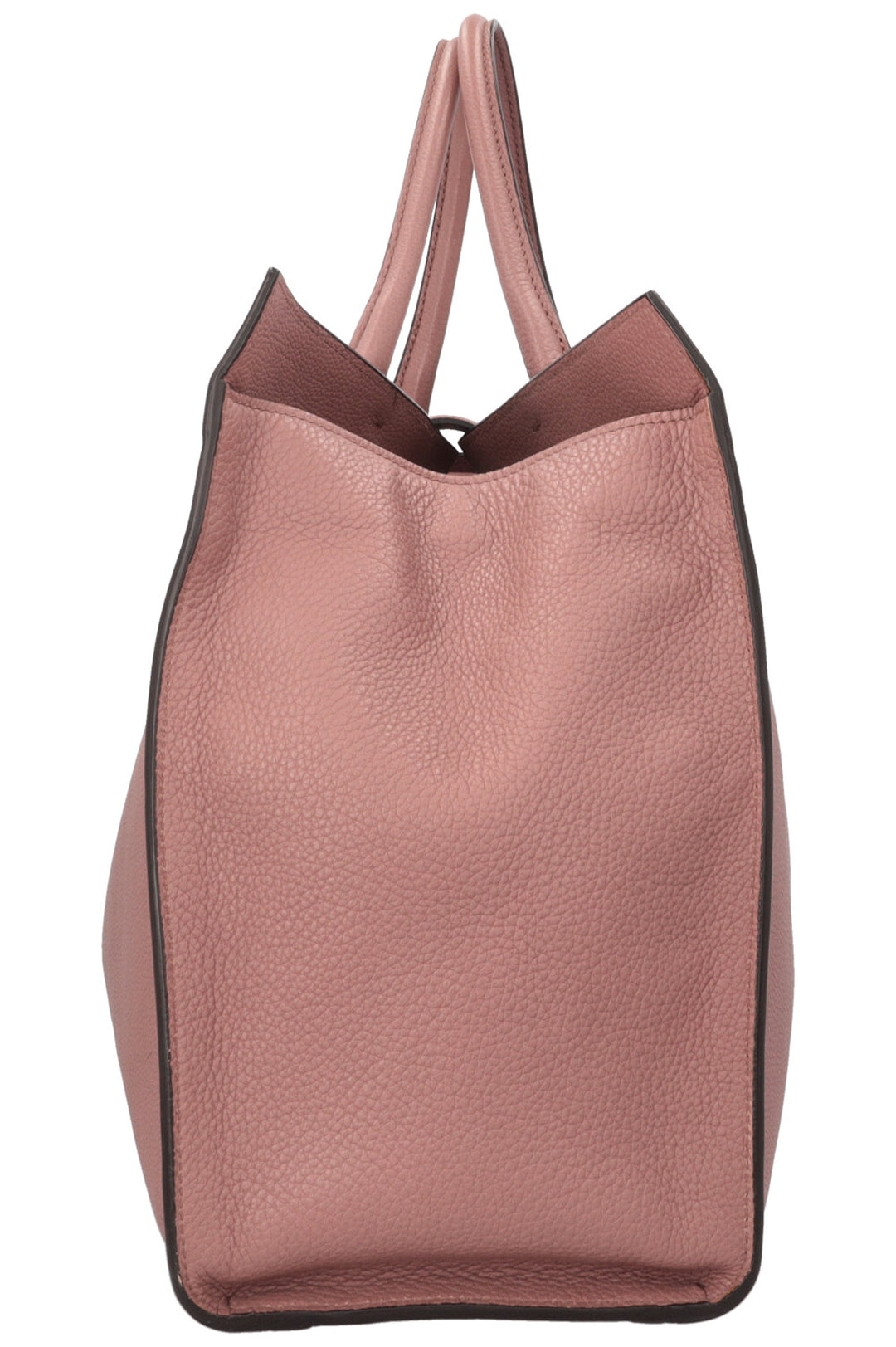 GUCCI Jackie Soft Tote Bag Rose Foncé