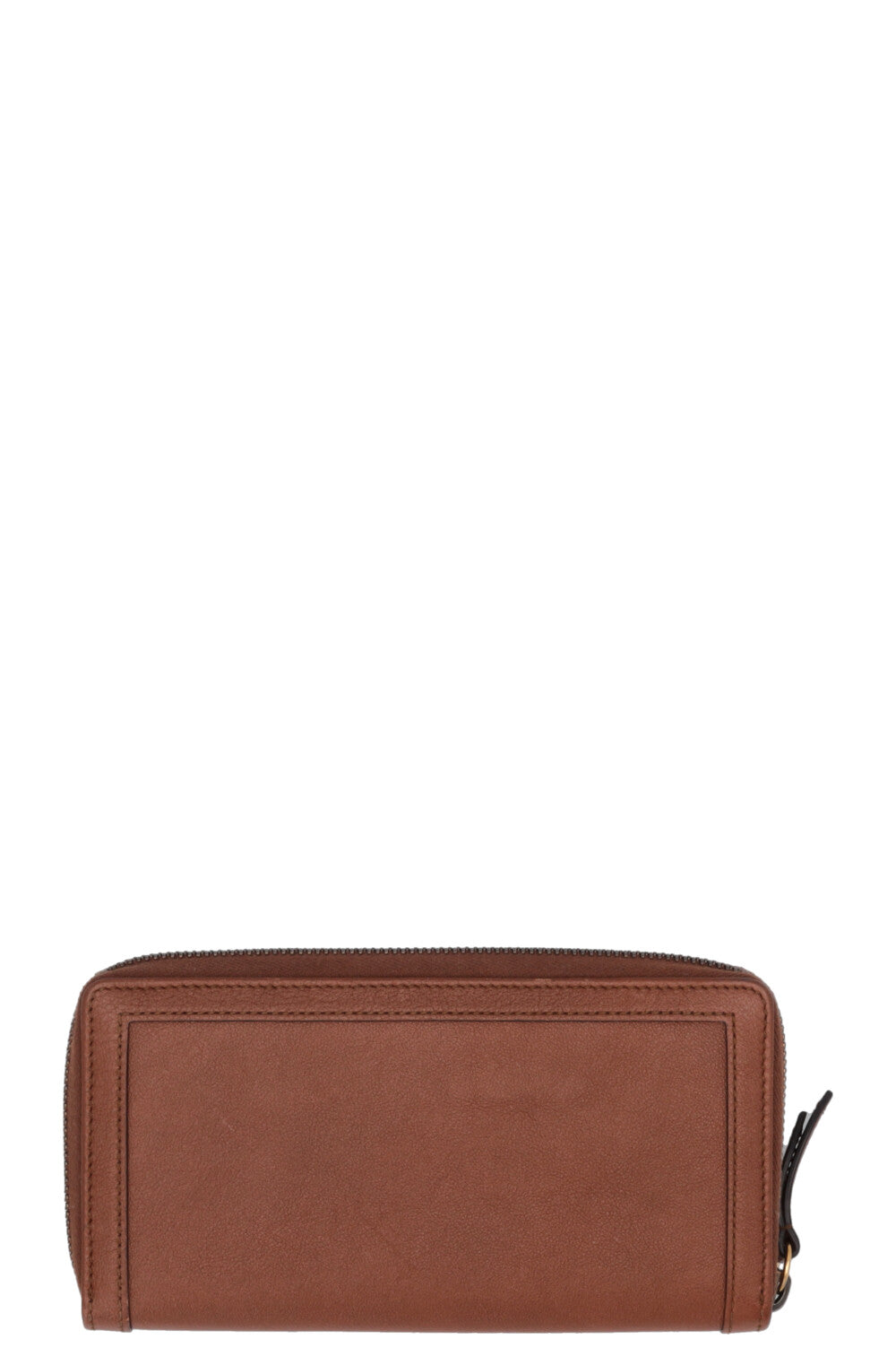 GUCCI Bamboo Zip Wallet Brown