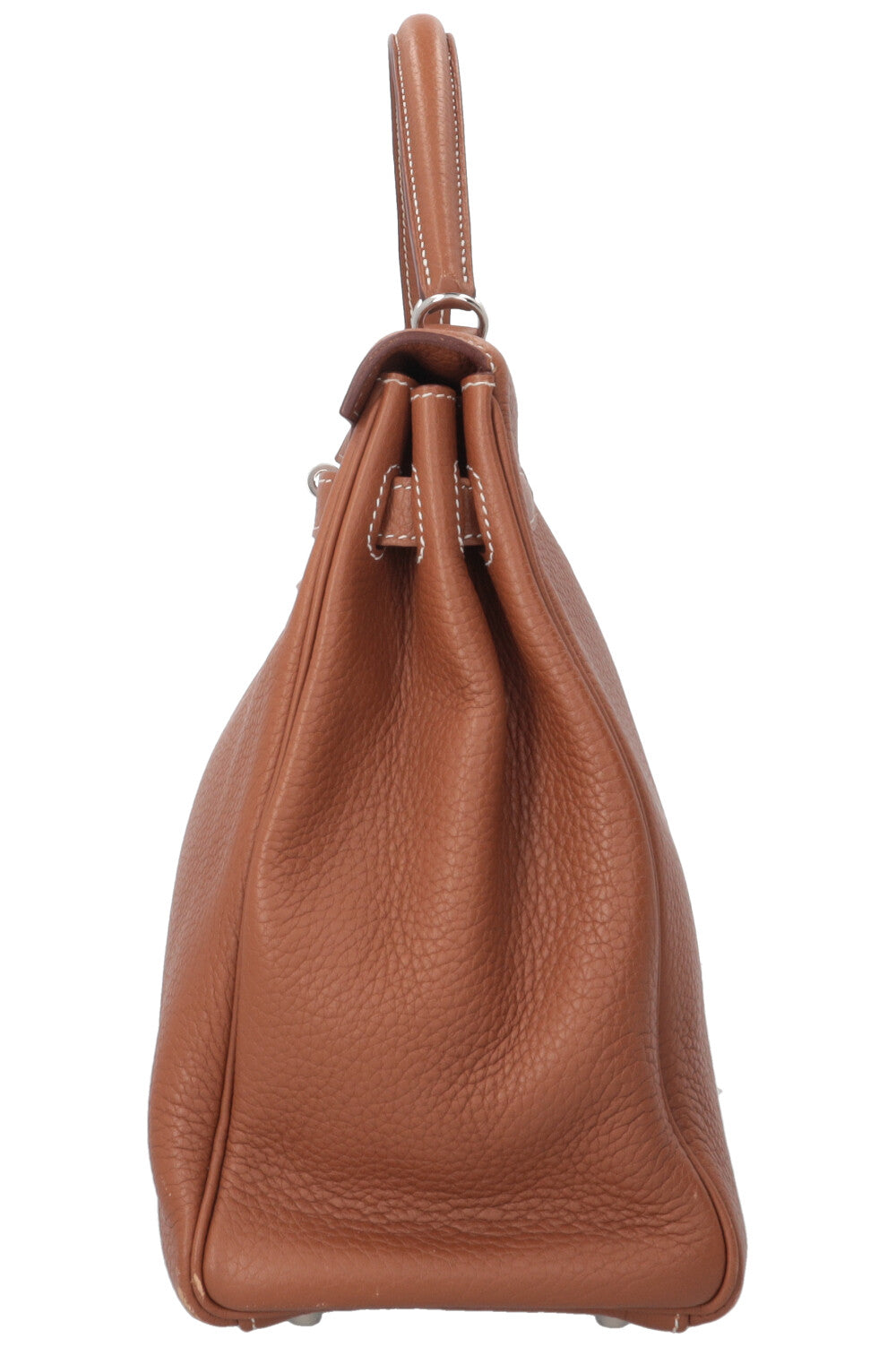 HERMÈS Kelly 35 Retourne Gold Togo