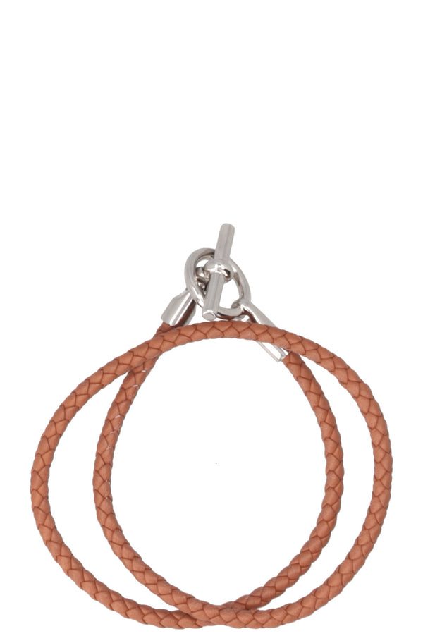 Bracelet double tour Glenan HERMÈS Doré