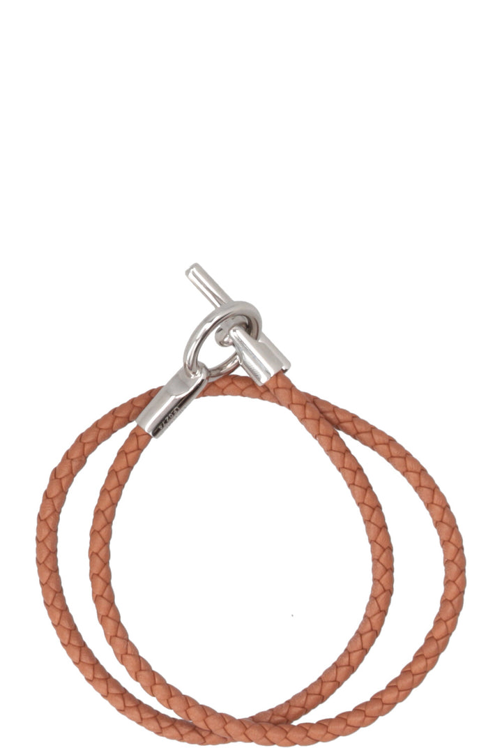 Bracelet double tour Glenan HERMÈS Doré