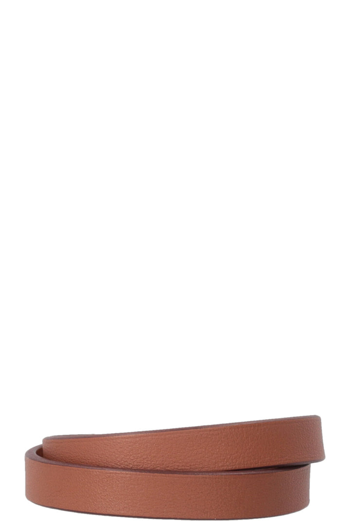 HERMÈS Bracelet Mini Kelly Double Tour Swift Gold