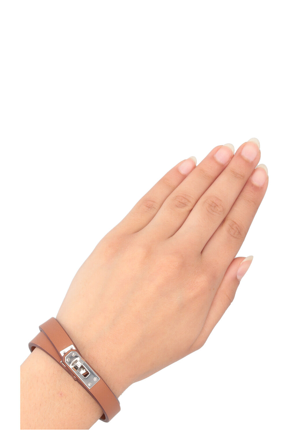 HERMÈS Bracelet Mini Kelly Double Tour Swift Gold