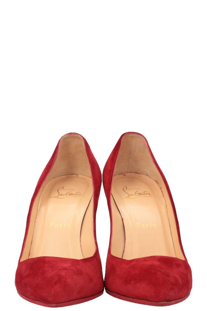 CHRISTIAN LOUBOUTIN Heels Suede Red