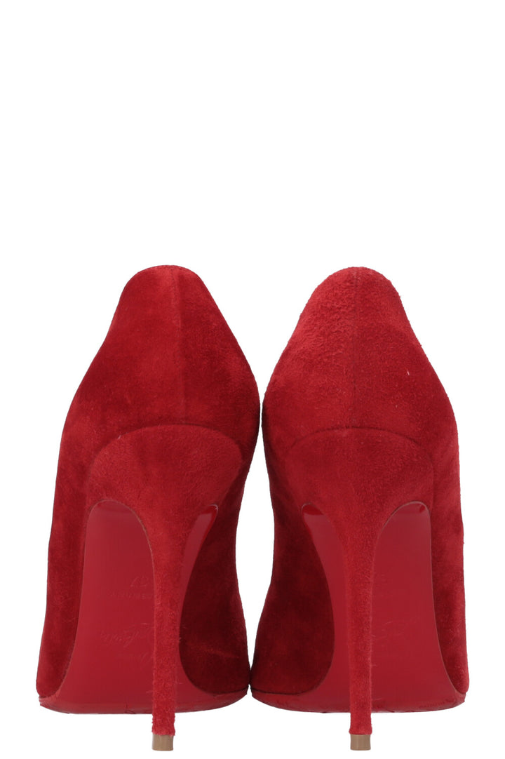 CHRISTIAN LOUBOUTIN Heels Suede Red