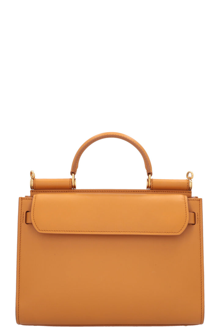 DOLCE&GABBANA Medium Sicily 62 Bag Mustard