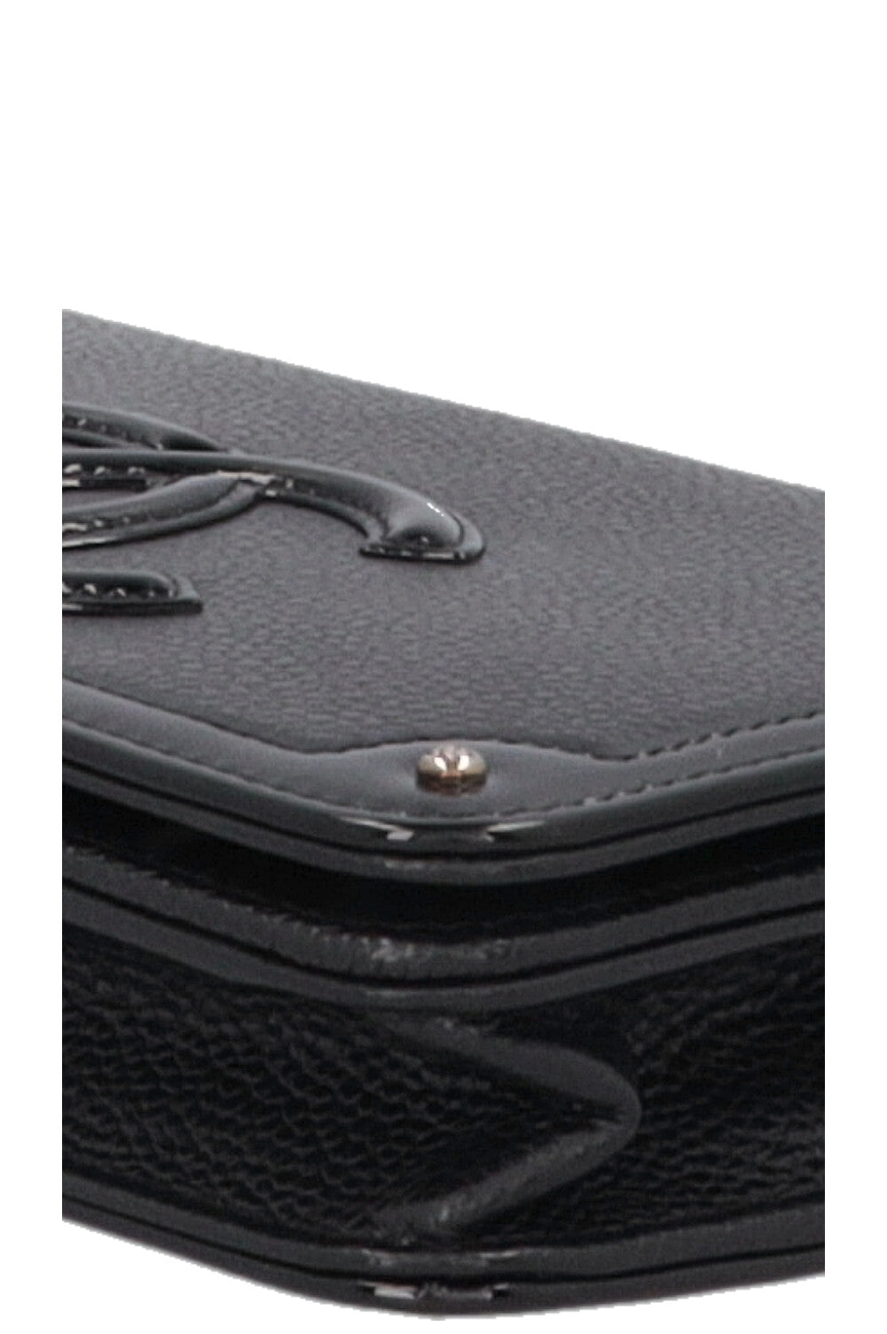 CHANEL Coco Mark WOC Caviar Vernis Noir
