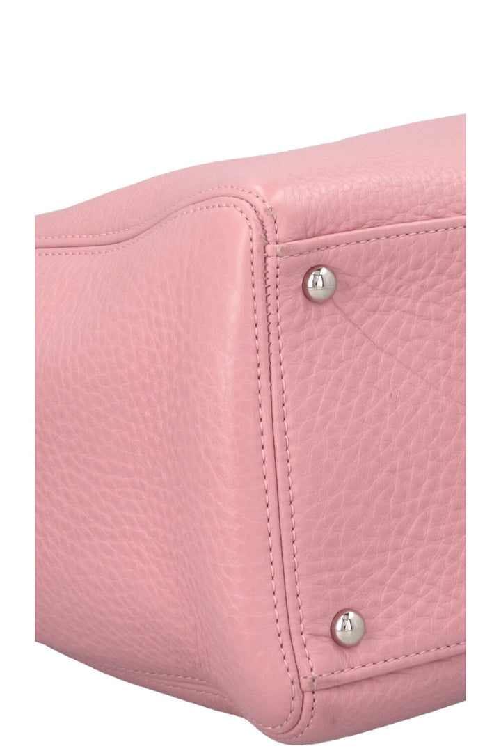CHANEL Executive Cerf Tote Bag Pink