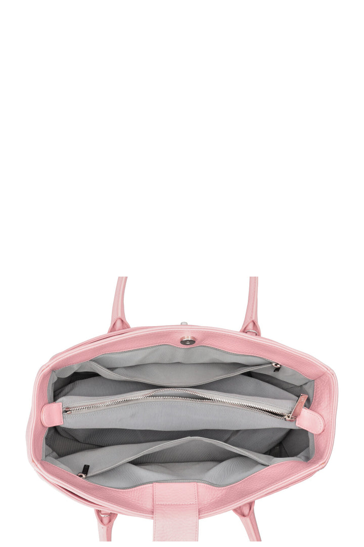 CHANEL Executive Cerf Tote Bag Pink