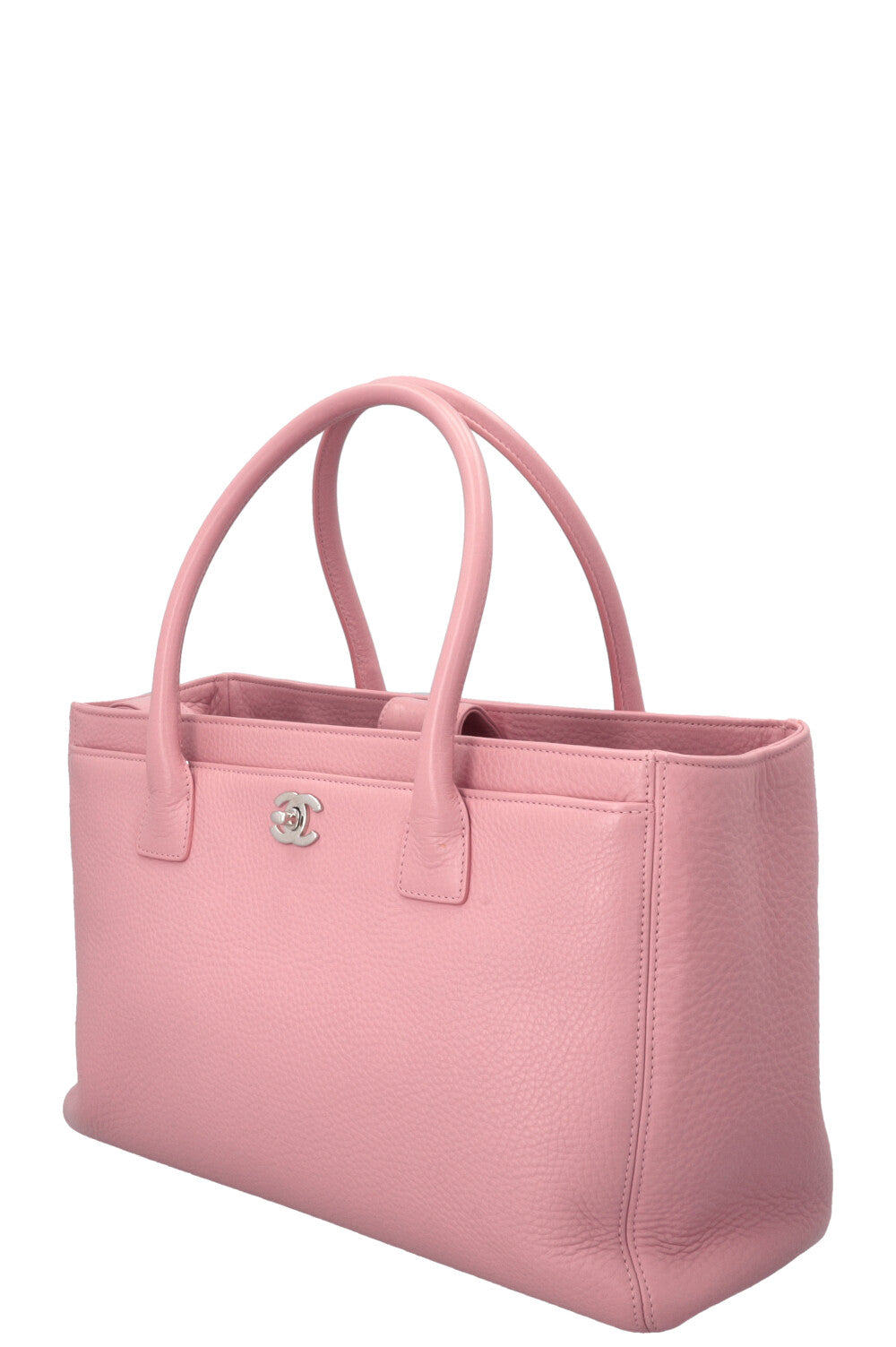 CHANEL Executive Cerf Tote Bag Pink