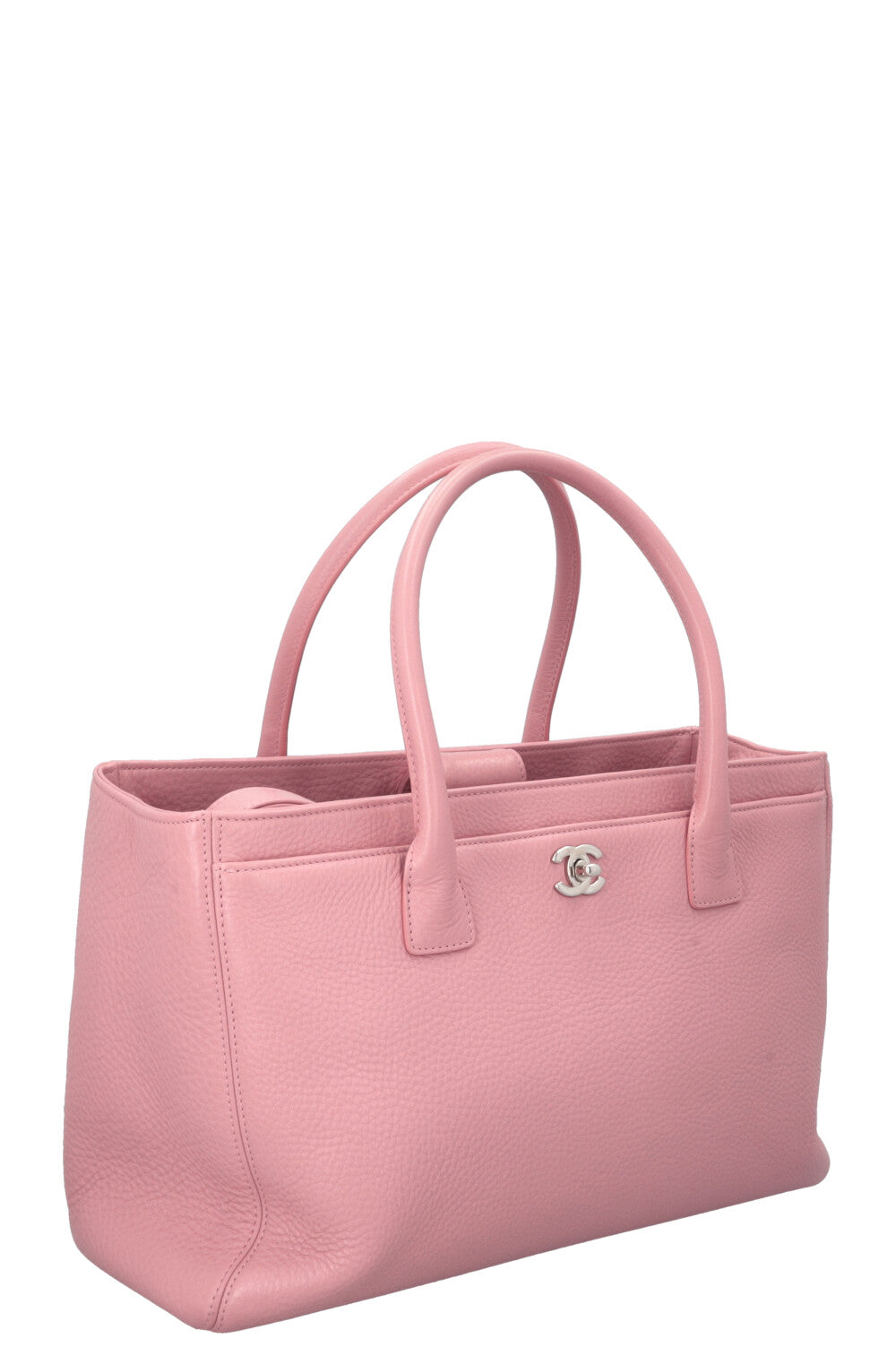 CHANEL Executive Cerf Tote Bag Pink
