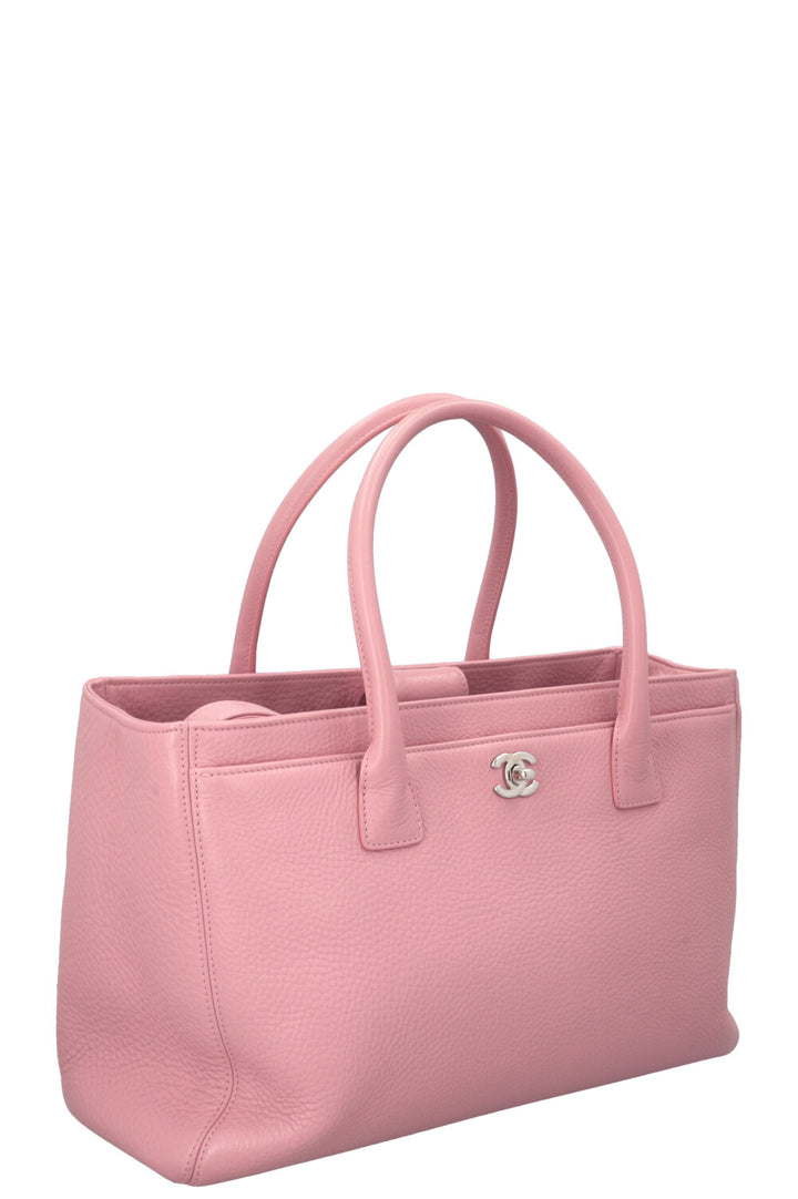 CHANEL Executive Cerf Tote Bag Pink