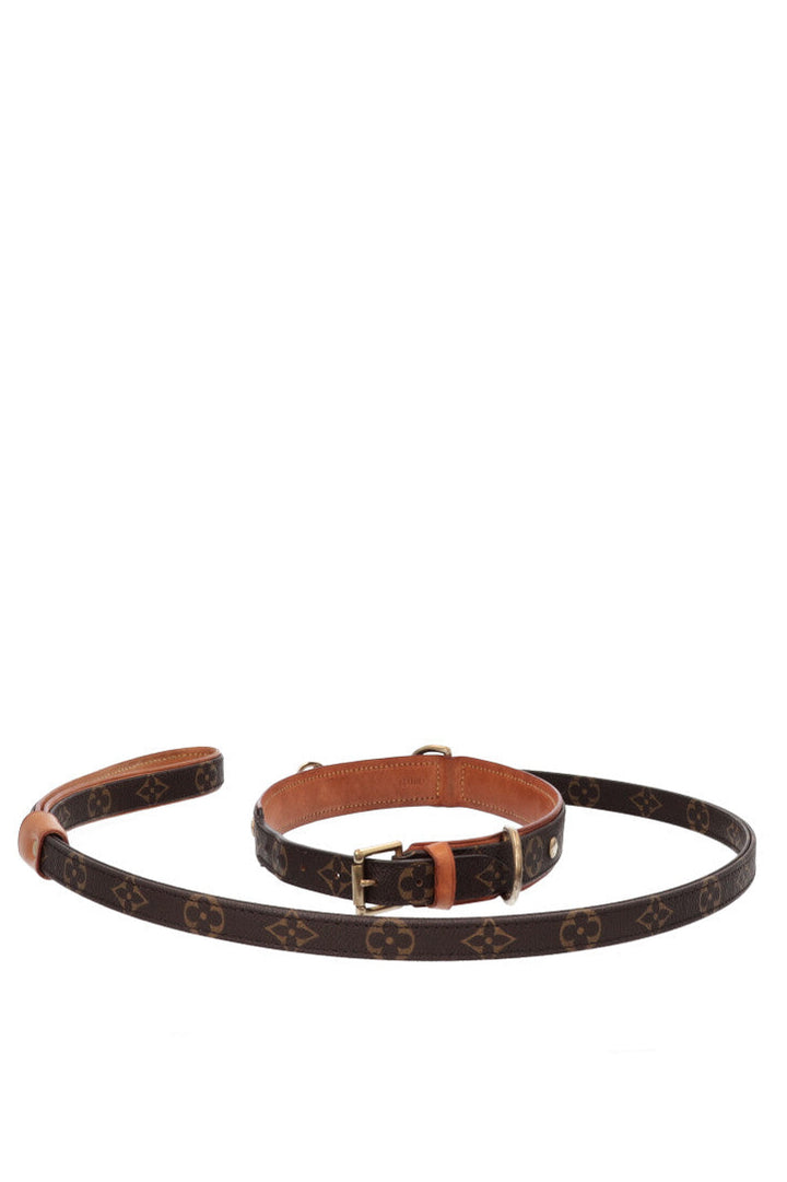 LOUIS VUITTON Baxter Dog Leash MNG