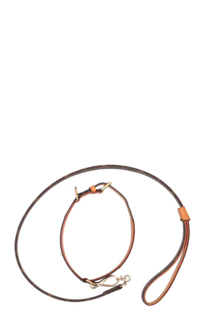 LOUIS VUITTON Baxter Dog Leash MNG