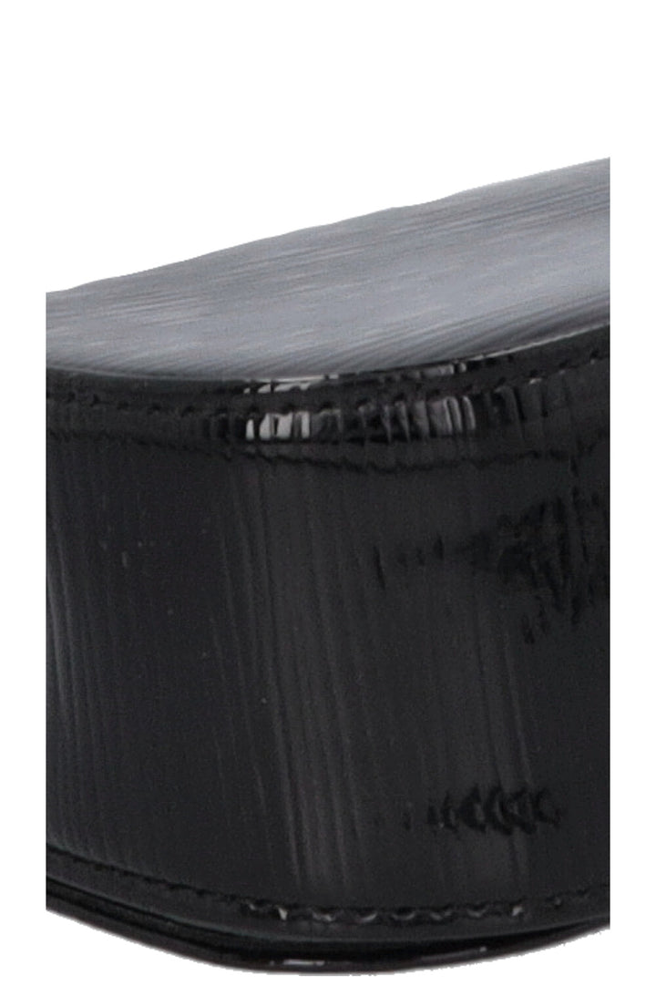 LOUIS VUITTON Sobe Clutch Epi Patent Black