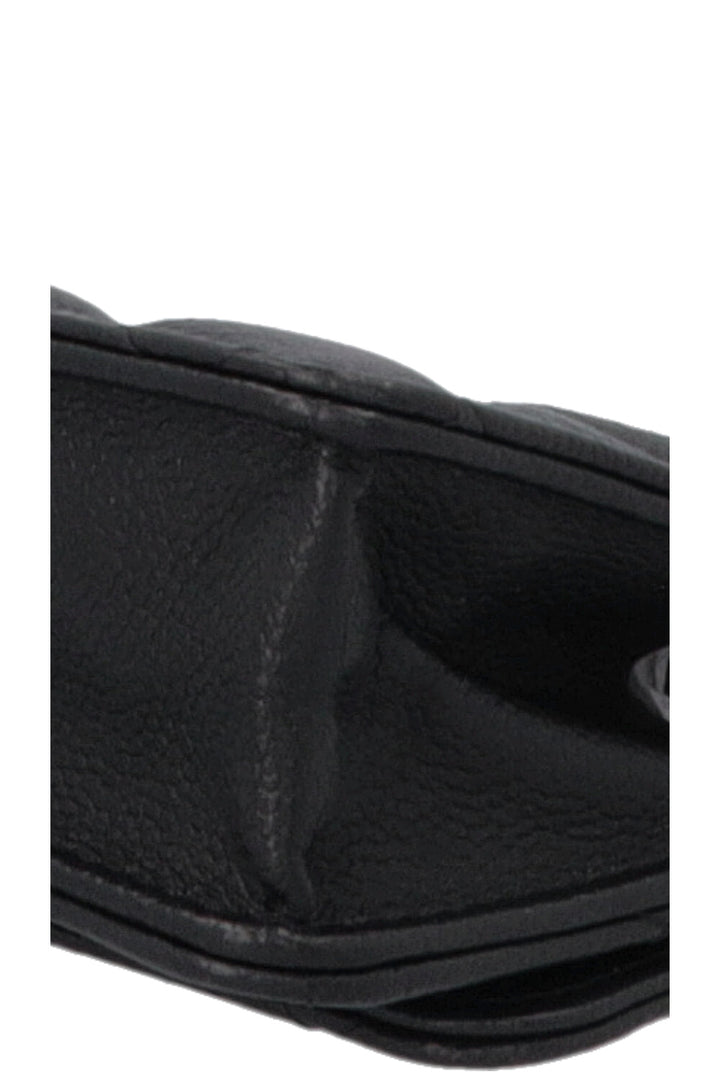 Sac à rabat CHANEL Micro Classic Noir Caviar