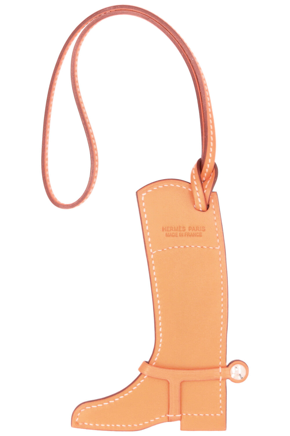 HERMÈS Paddock Butler Charm Box Brown Pink