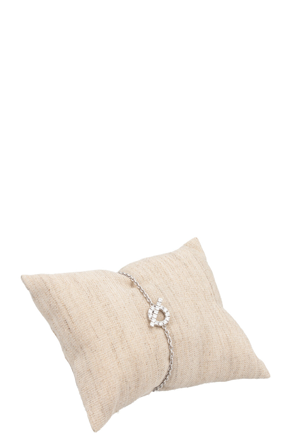 Bracelet HERMÈS Finesse Diamants Or blanc 18 carats