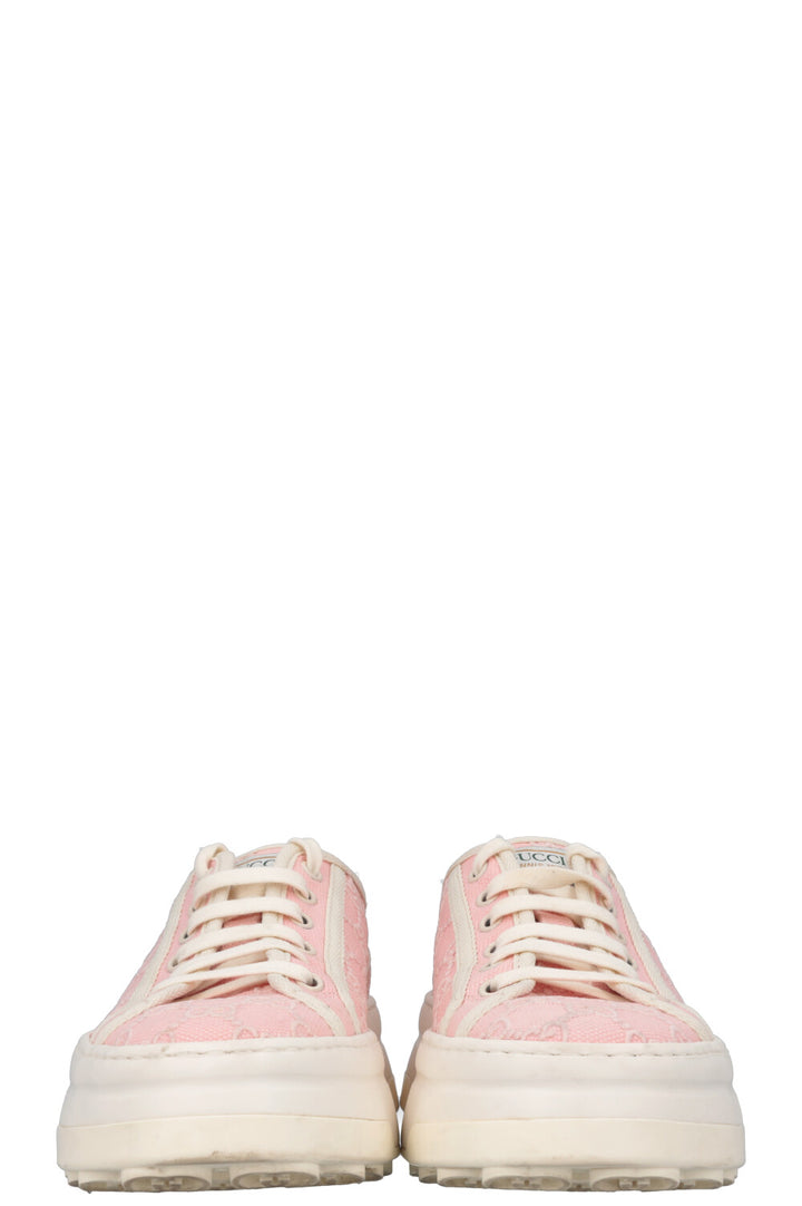 GUCCI Tennis 1977 Sneakers GG Rosa
