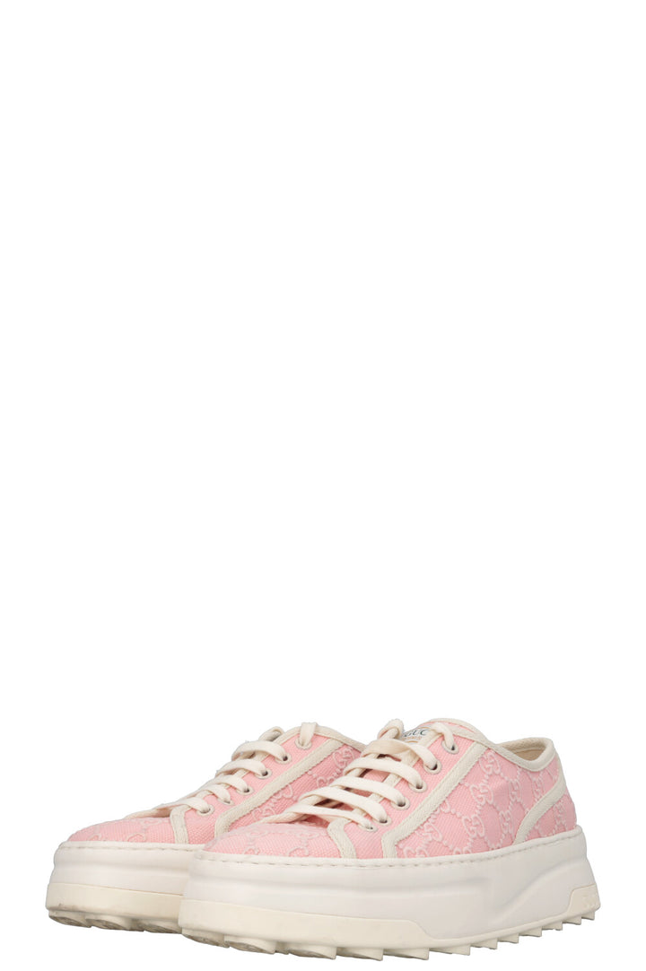 GUCCI Tennis 1977 Sneakers GG Rosa
