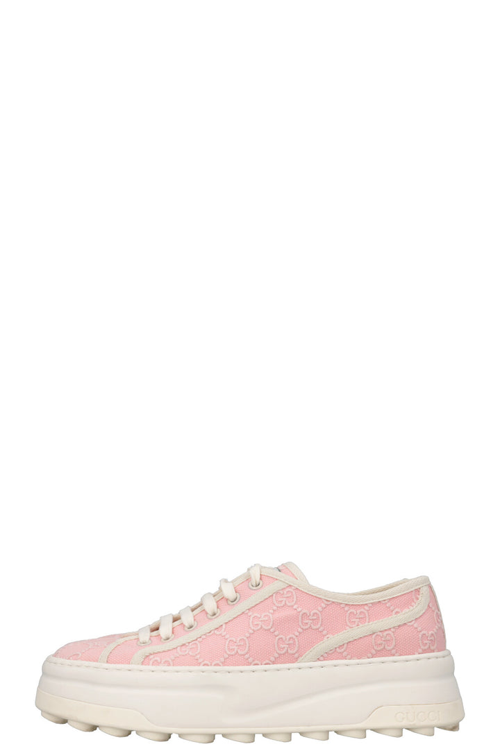 GUCCI Tennis 1977 Sneakers GG Rosa
