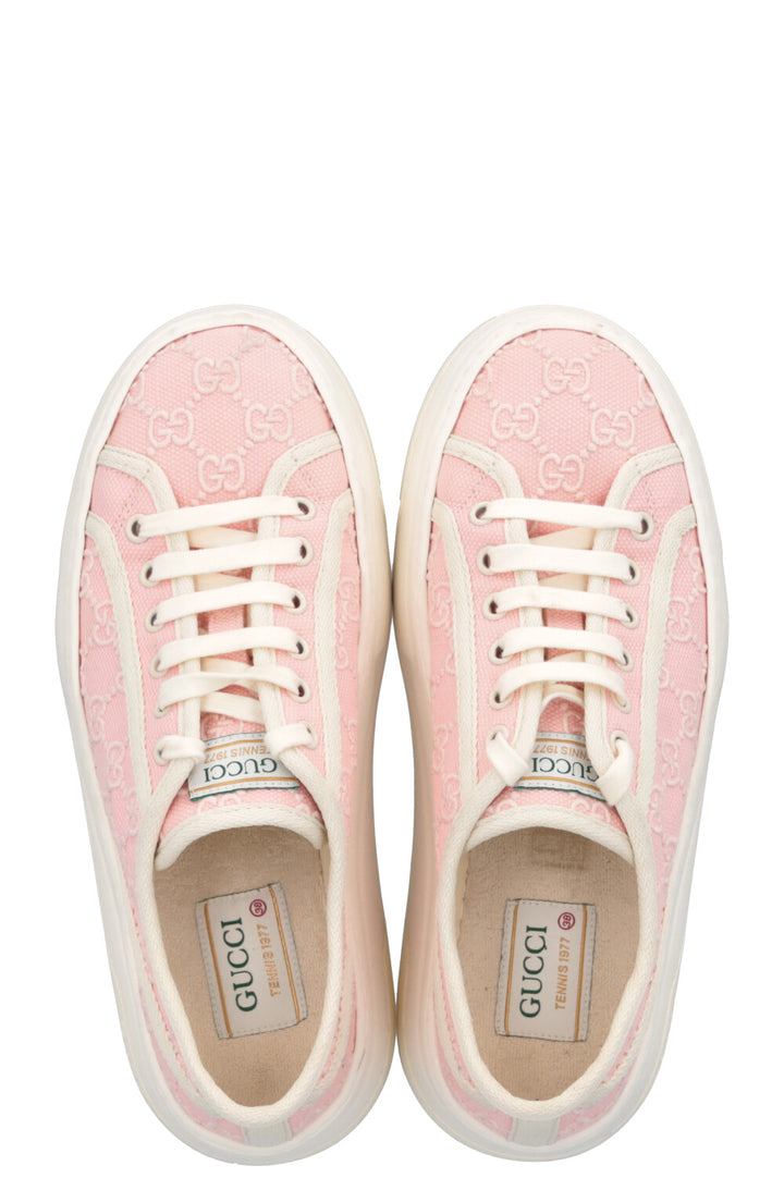 GUCCI Tennis 1977 Sneakers GG Rosa