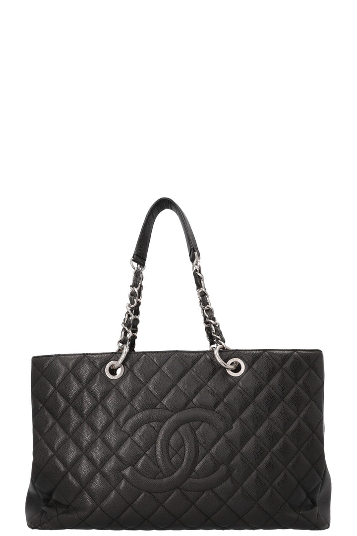 CHANEL GST Large Caviar Grey
