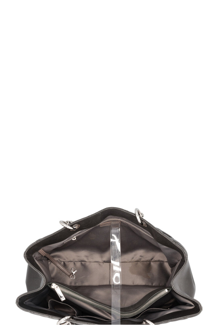 CHANEL GST Large Caviar Grey