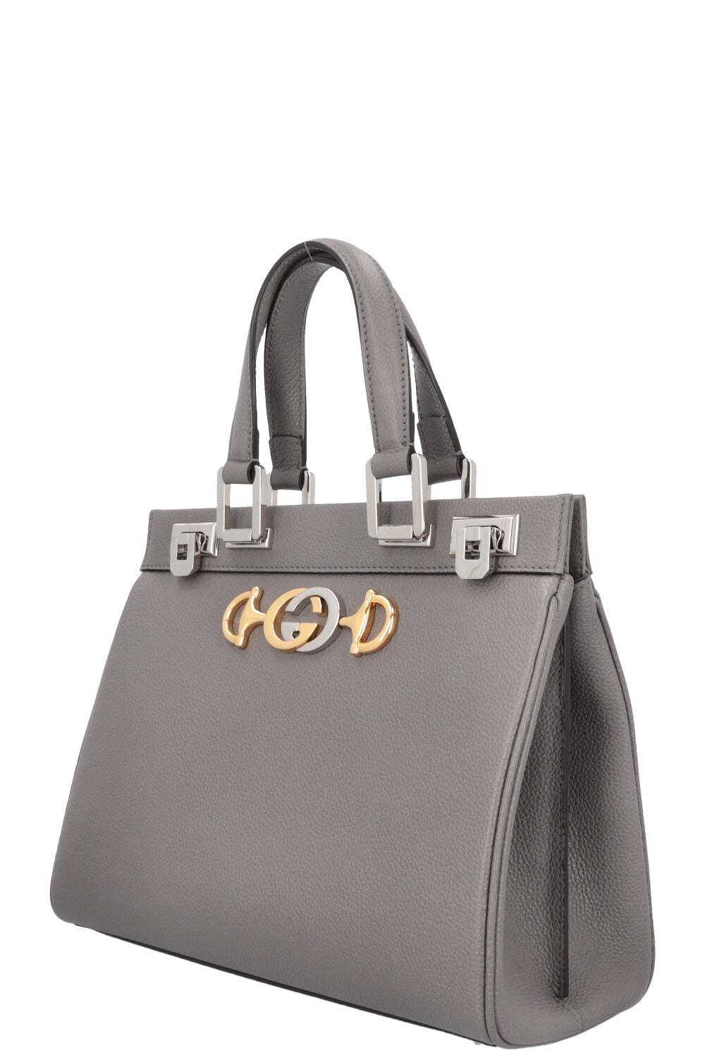 GUCCI Zumi Bag Small Leather Grey