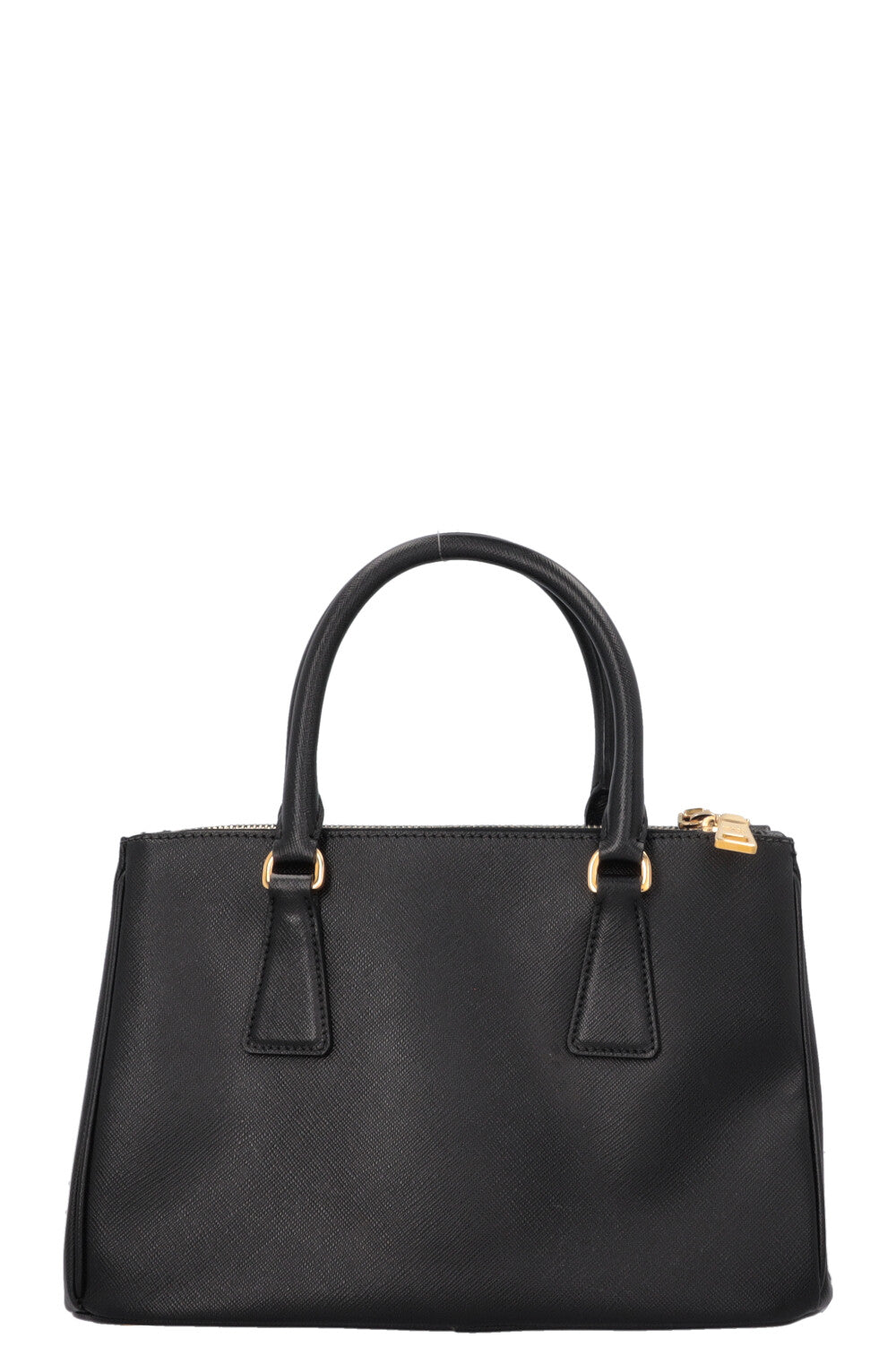 PRADA Small Galleria Tote Bag Black Saffiano