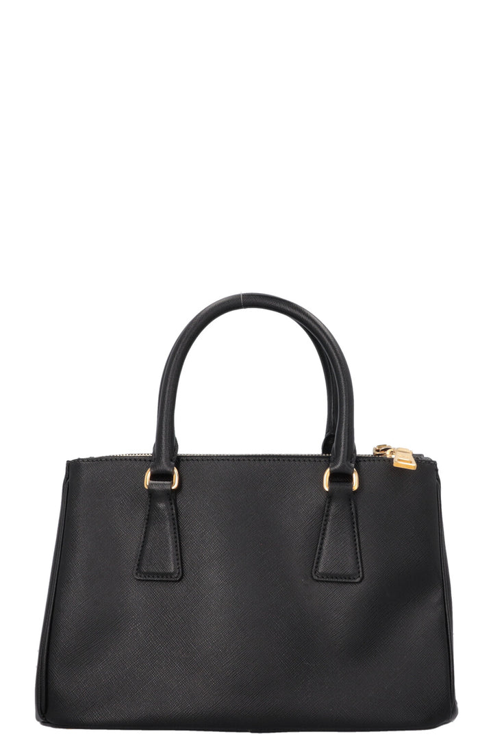 PRADA Small Galleria Tote Bag Black Saffiano