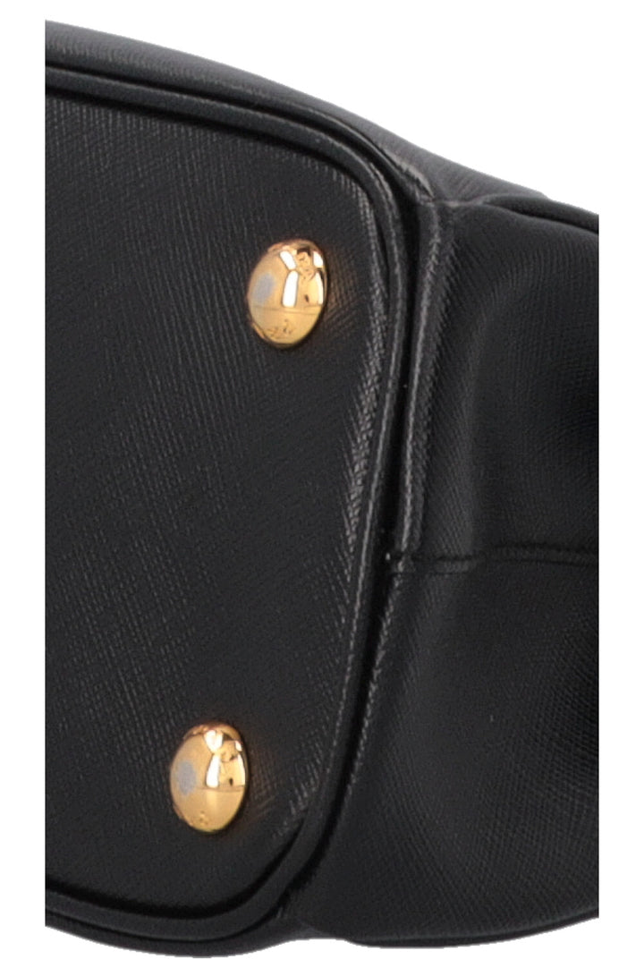 PRADA Small Galleria Tote Bag Black Saffiano