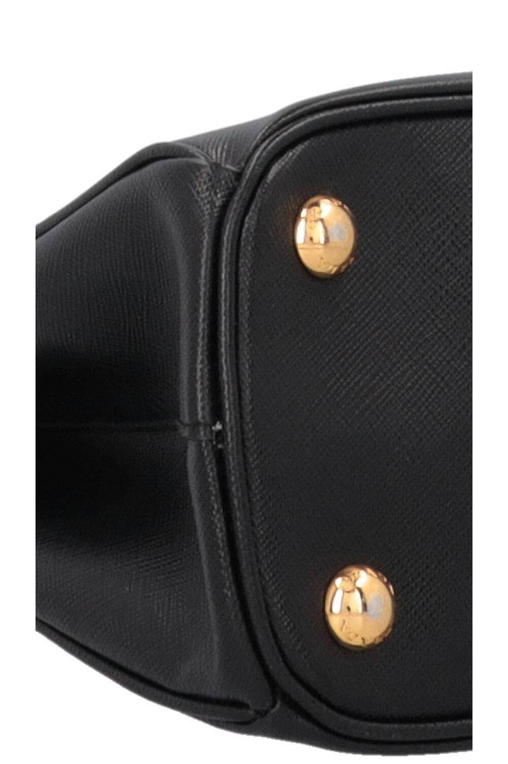 PRADA Small Galleria Tote Bag Black Saffiano