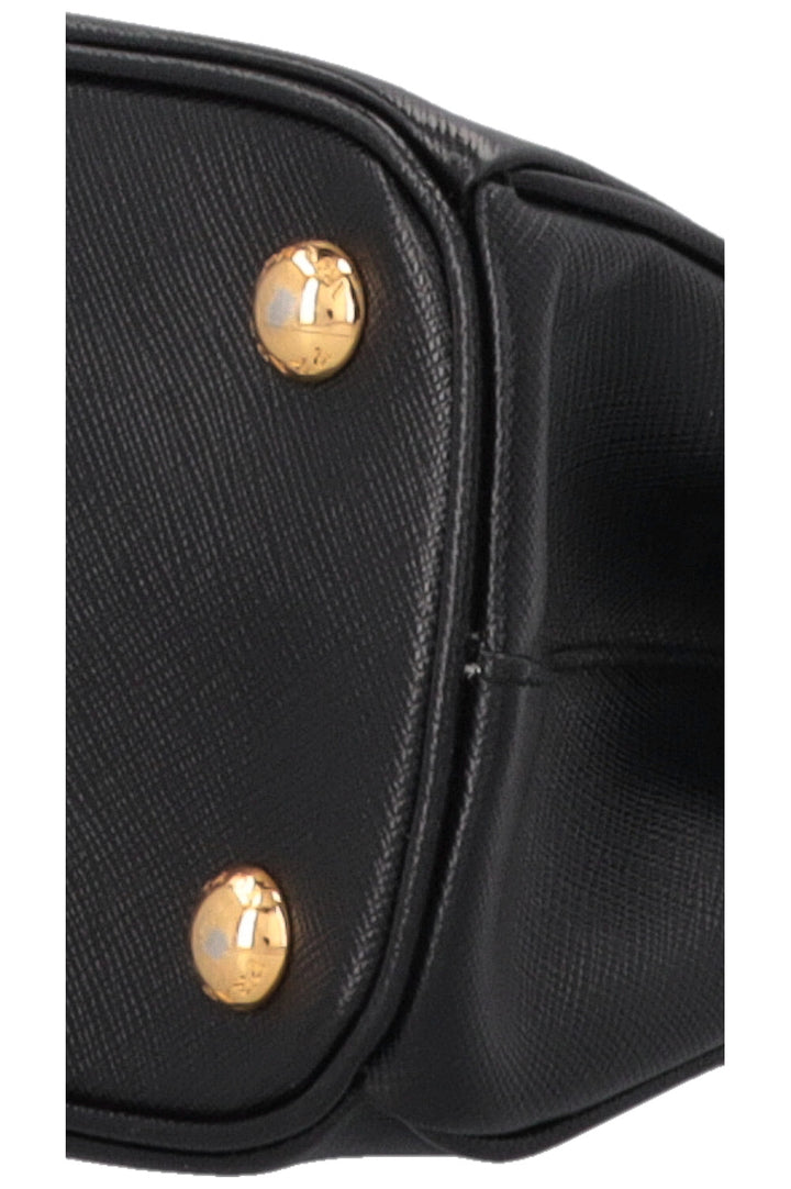 PRADA Small Galleria Tote Bag Black Saffiano