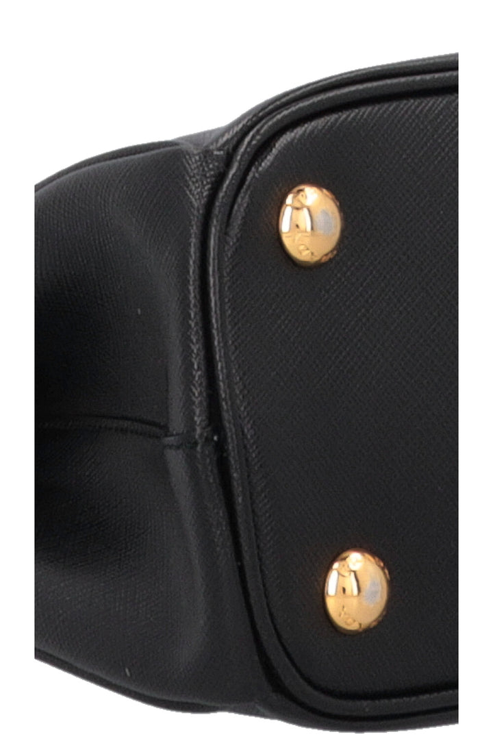 PRADA Small Galleria Tote Bag Black Saffiano