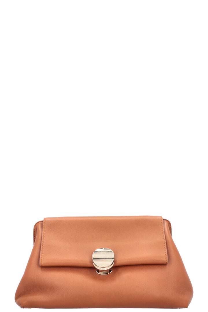 CHLOÉ Penelope Clutch Brown