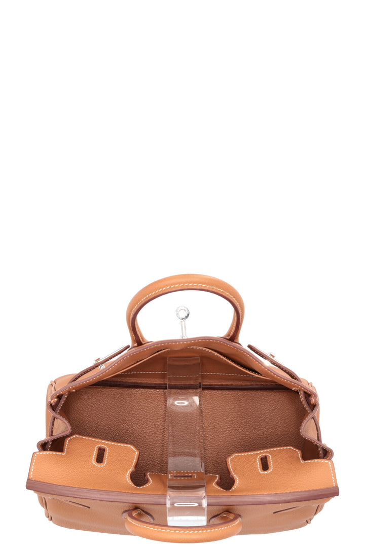 HERMÈS Birkin 25 Retourne Togo Gold